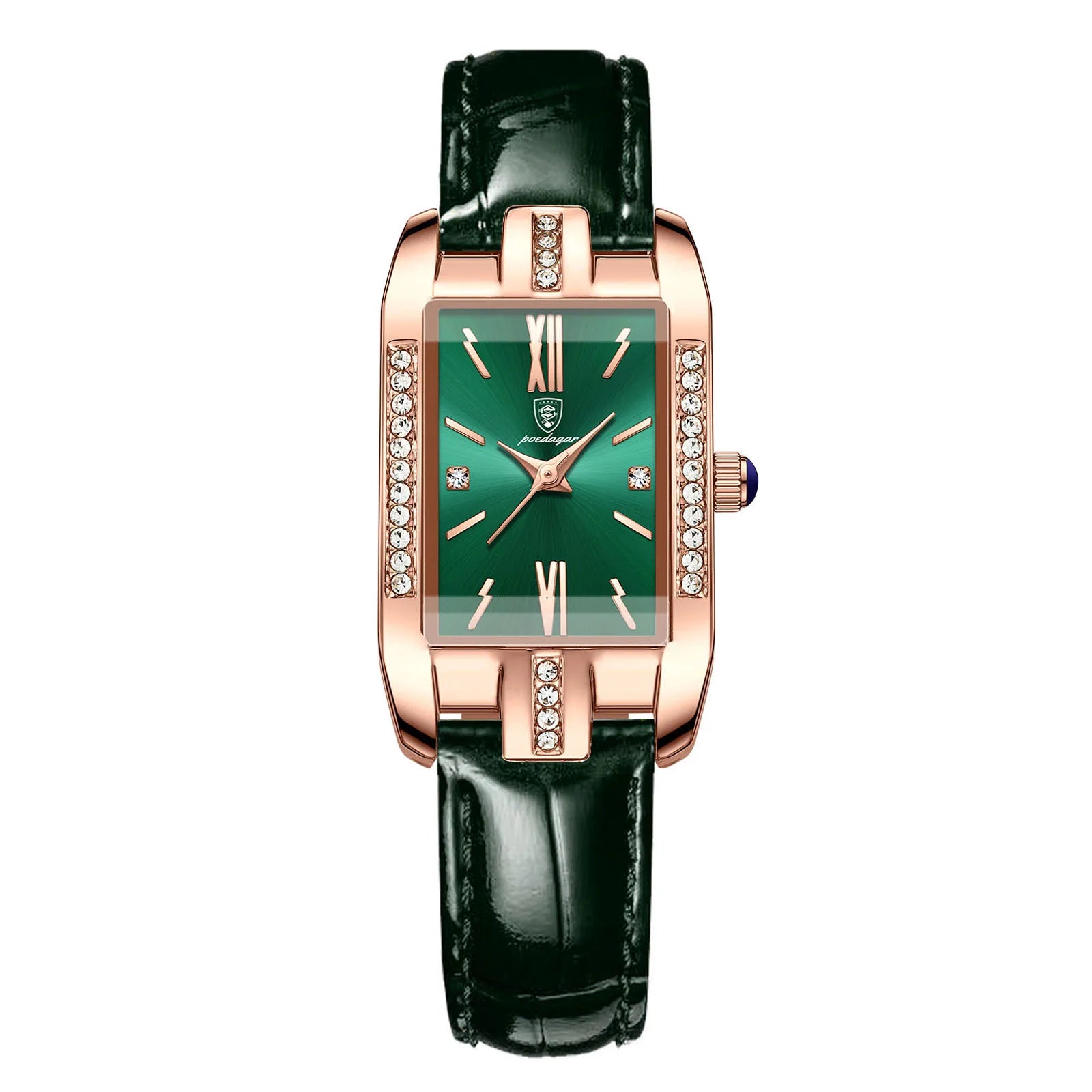 Fashion Quartz Watch Female Luxury Elegant Clock Waterproof Leather Band Creative Diamond Women Watch Montre Femme Gift