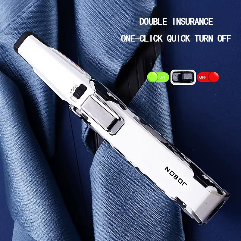 Windproof Creative Metal Butane Gas Lighter, Jobon Gun Welding Torch, Multifunctional Ignition Tool, 2024