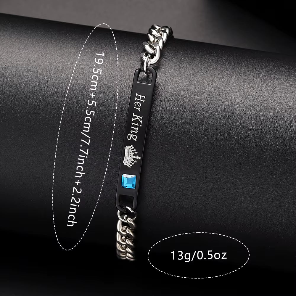 2PCS Men'S Quartz Watch Set Fashion Trend Digital Scale Dial Quartz Watch Bracelet Jewelry Set Suitable for Festival Gifts