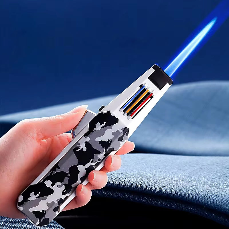 Windproof Creative Metal Butane Gas Lighter, Jobon Gun Welding Torch, Multifunctional Ignition Tool, 2024