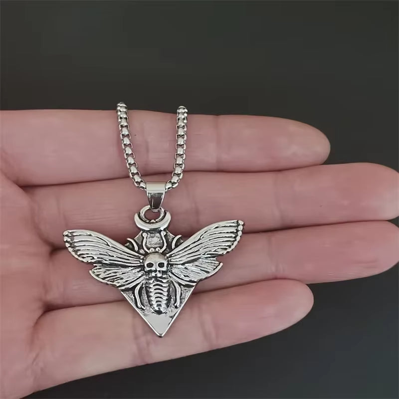 European and American Fashion Personality Retro Gothic Cross Necklace for Men and Women Street Hip-Hop Trendsetters Versatile Pe
